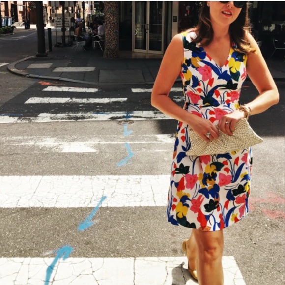 J Crew Floral Sleeveless Dress - Picture 2 of 7